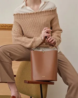 Stylish Bucket Bag LEATHER WOMENs SHOULDER BAG Purses FOR WOMEN cheap online