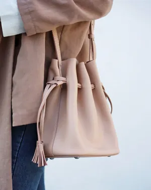 Stylish Bucket Bag LEATHER WOMENs SHOULDER BAGs Purse FOR WOMEN cheap online