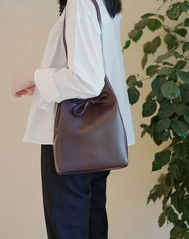 Stylish Bucket Bag Purse LEATHER WOMENs SHOULDER BAGs FOR WOMEN cheap online