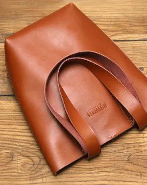 Stylish LEATHER WOMEN Bucket Tote BAG Barrel Tote Purses FOR WOMEN cheap online