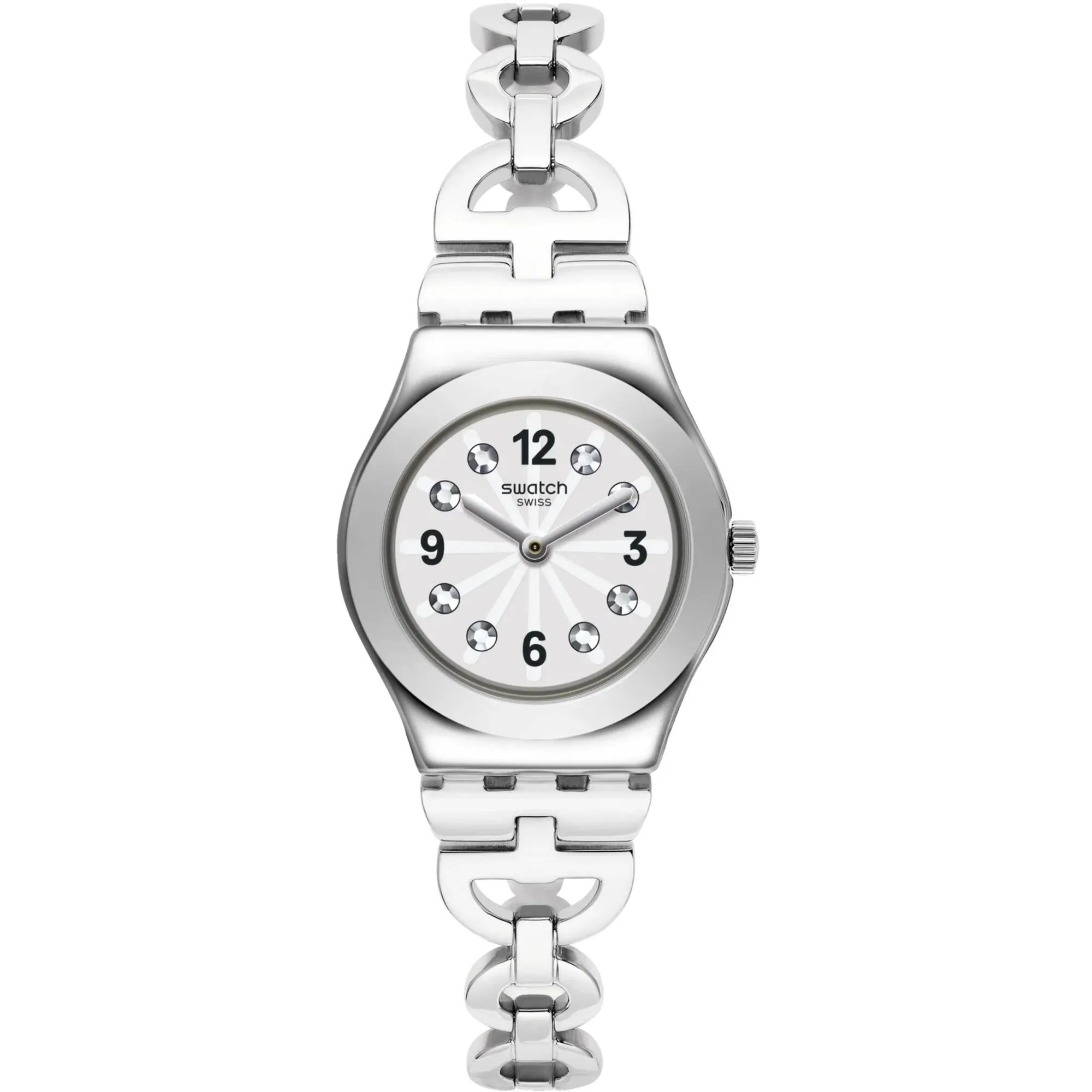 Swatch Women's Watch - Irony Netural Swiss Quartz Stainless Steel Bracelet | YSS323G Luxury Quartz Watch Quartz Watch Sale