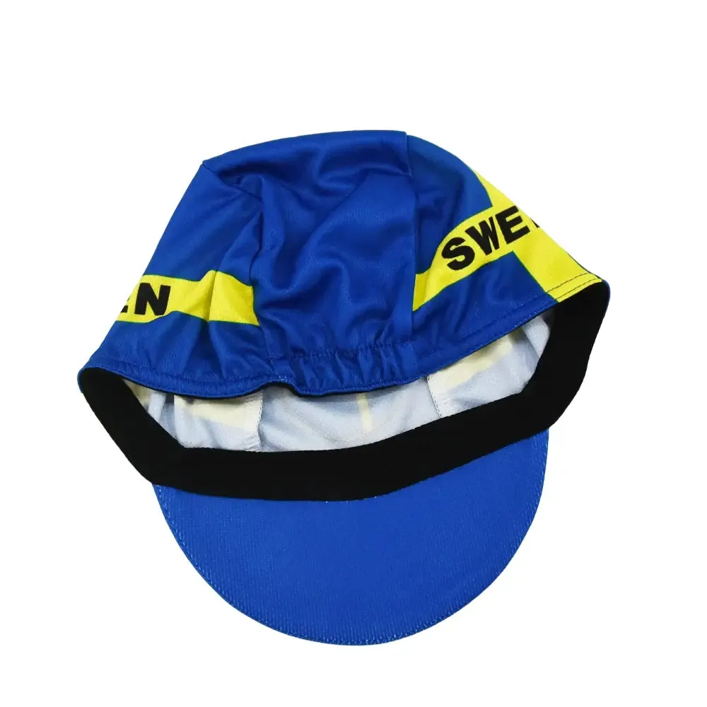 Sweden Flag Cycling Cap