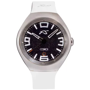 Szanto Icon Unisex Watch - Frank Stephenson Cosmos Steel Case White Strap | IC-FS-9004 Luxury Quartz Watch Quartz Watch Sale