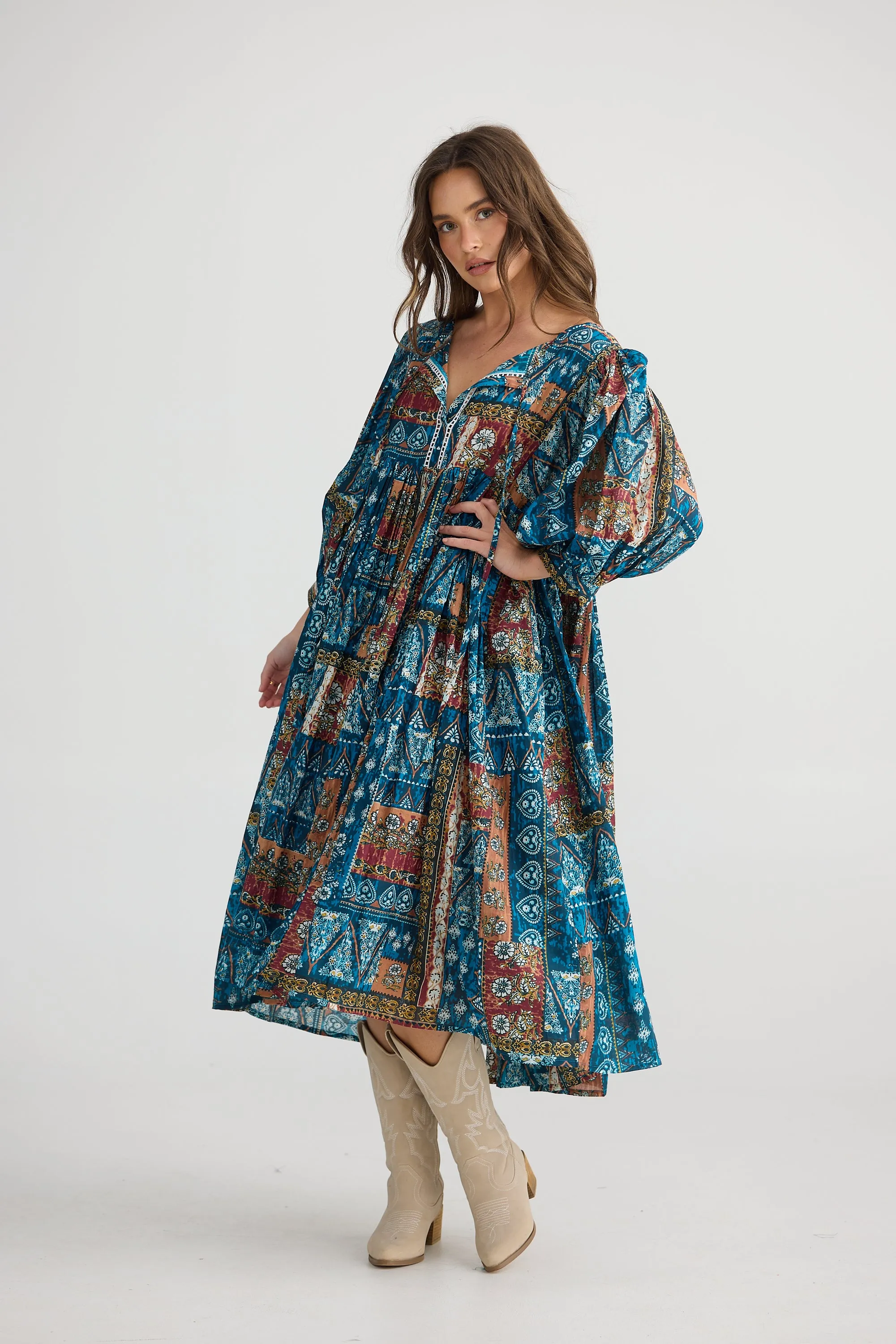 Talisman - TA25080-3 Wisteria Dress