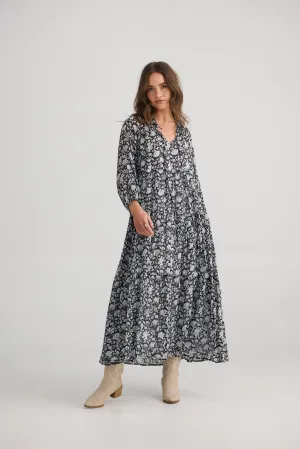 Clothings Talisman - TA25105-02 Damascus Mid Sleeve Dress Dresses women dresses dress stores