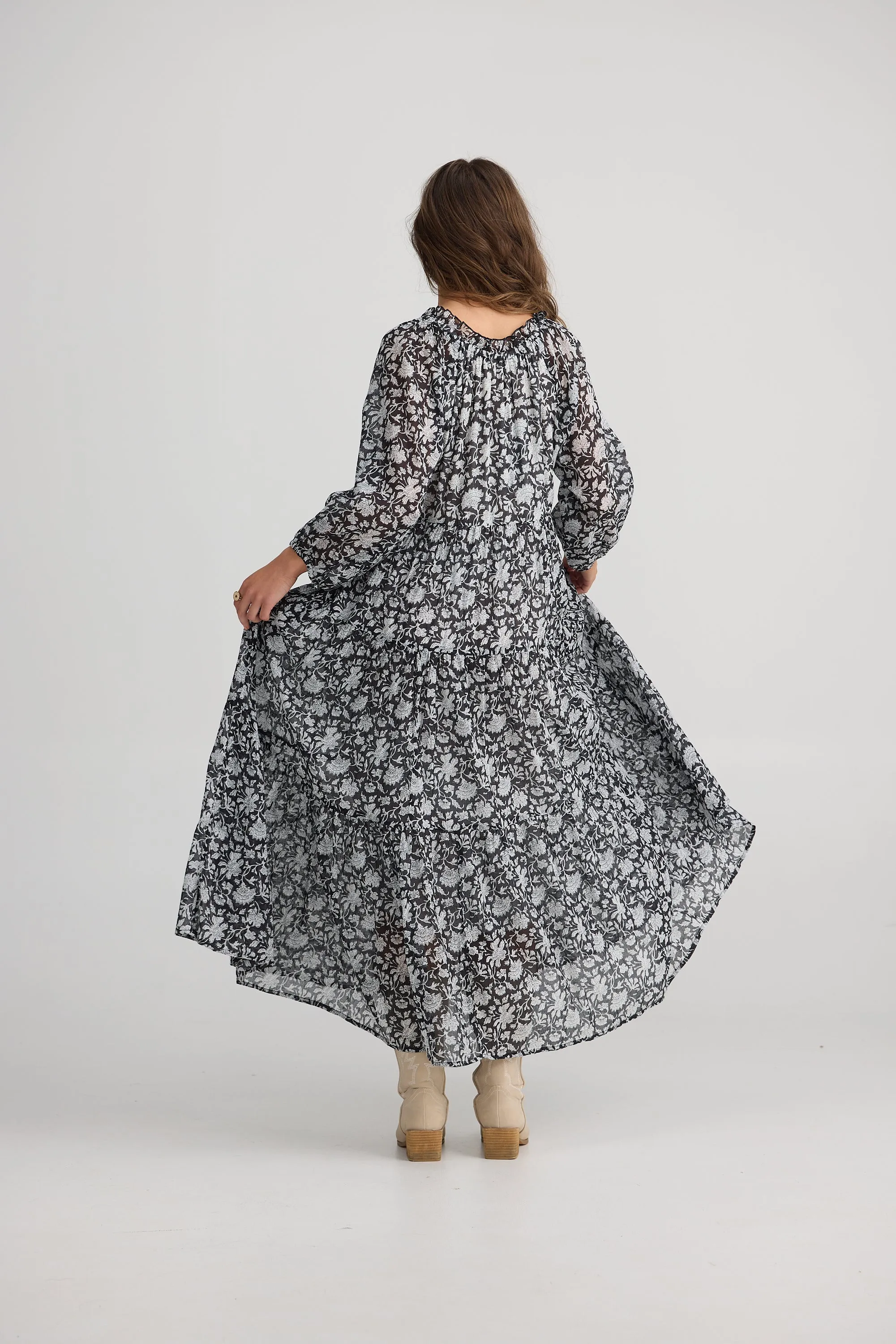 Talisman - TA25105-02 Damascus Mid Sleeve Dress