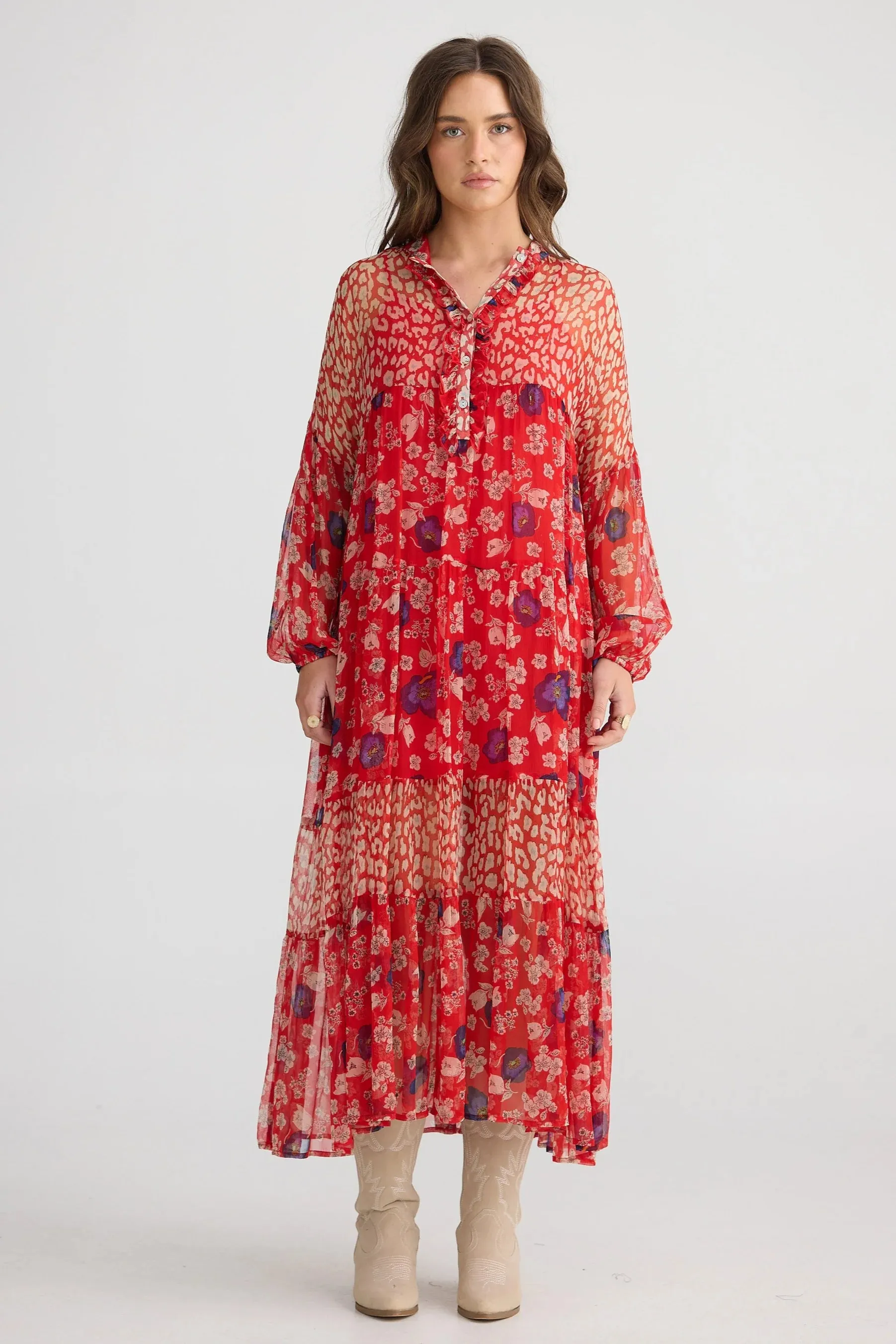 Clothings Talisman - TA25124-1 Carnation Dress Dresses women dresses dress stores