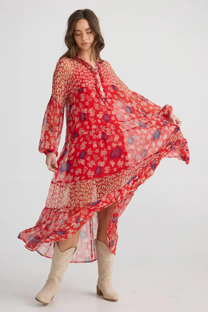 Talisman - TA25124-1 Carnation Dress