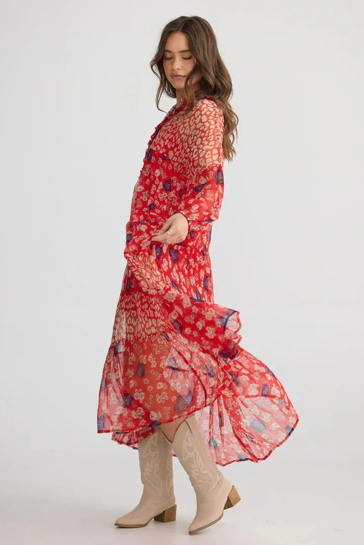 Talisman - TA25124-1 Carnation Dress