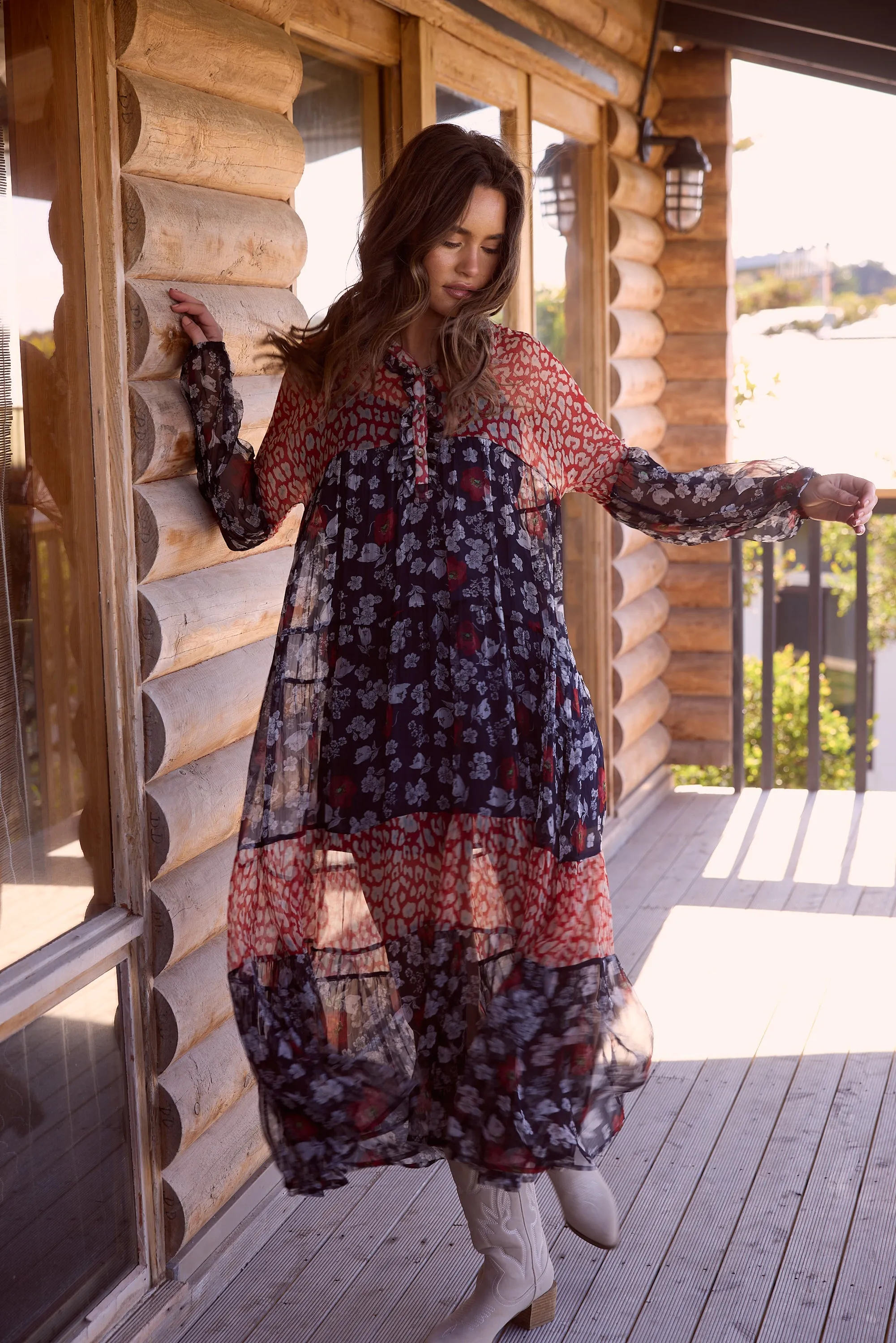 Talisman - TA25124-2 Carnation Dress