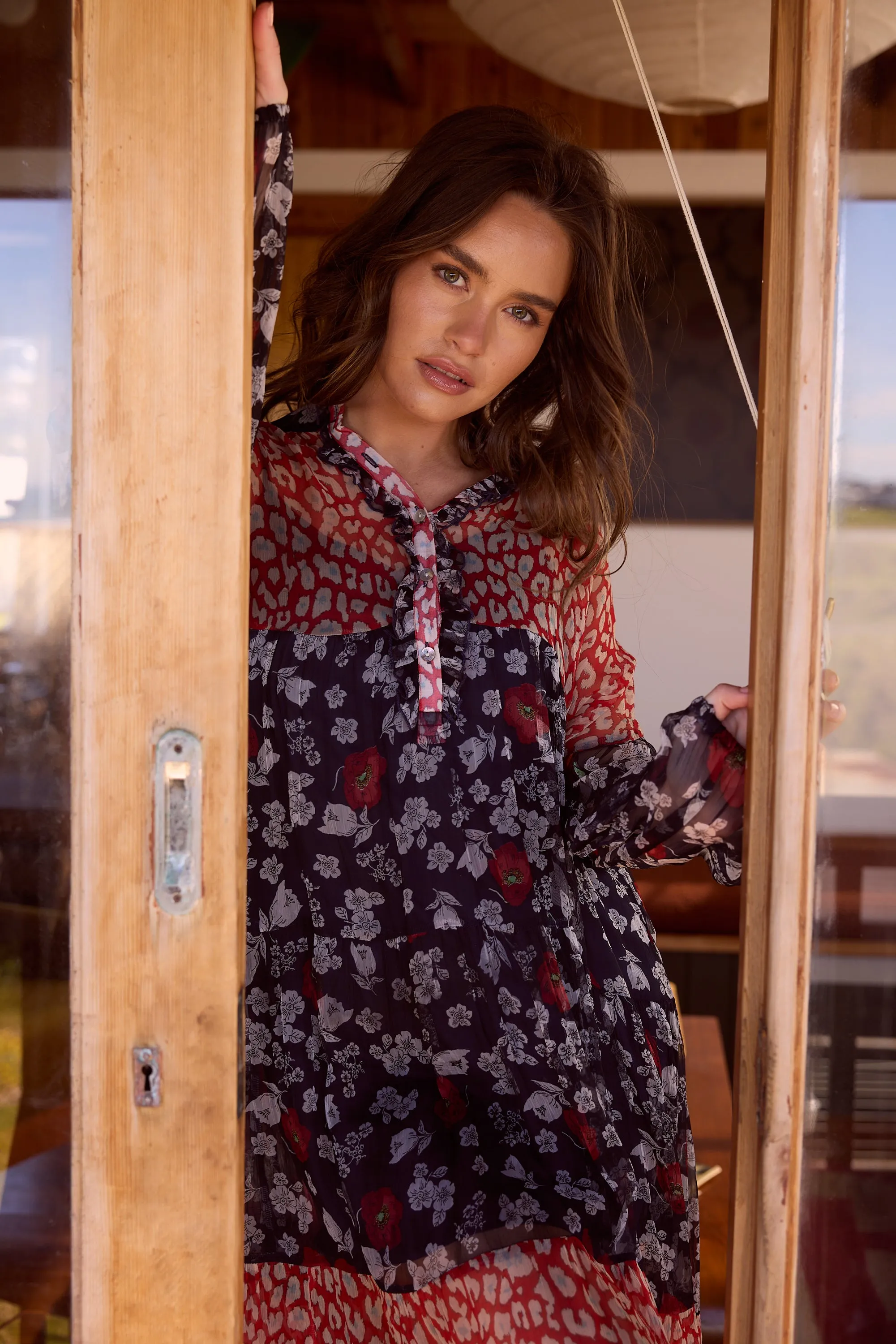 Talisman - TA25124-2 Carnation Dress