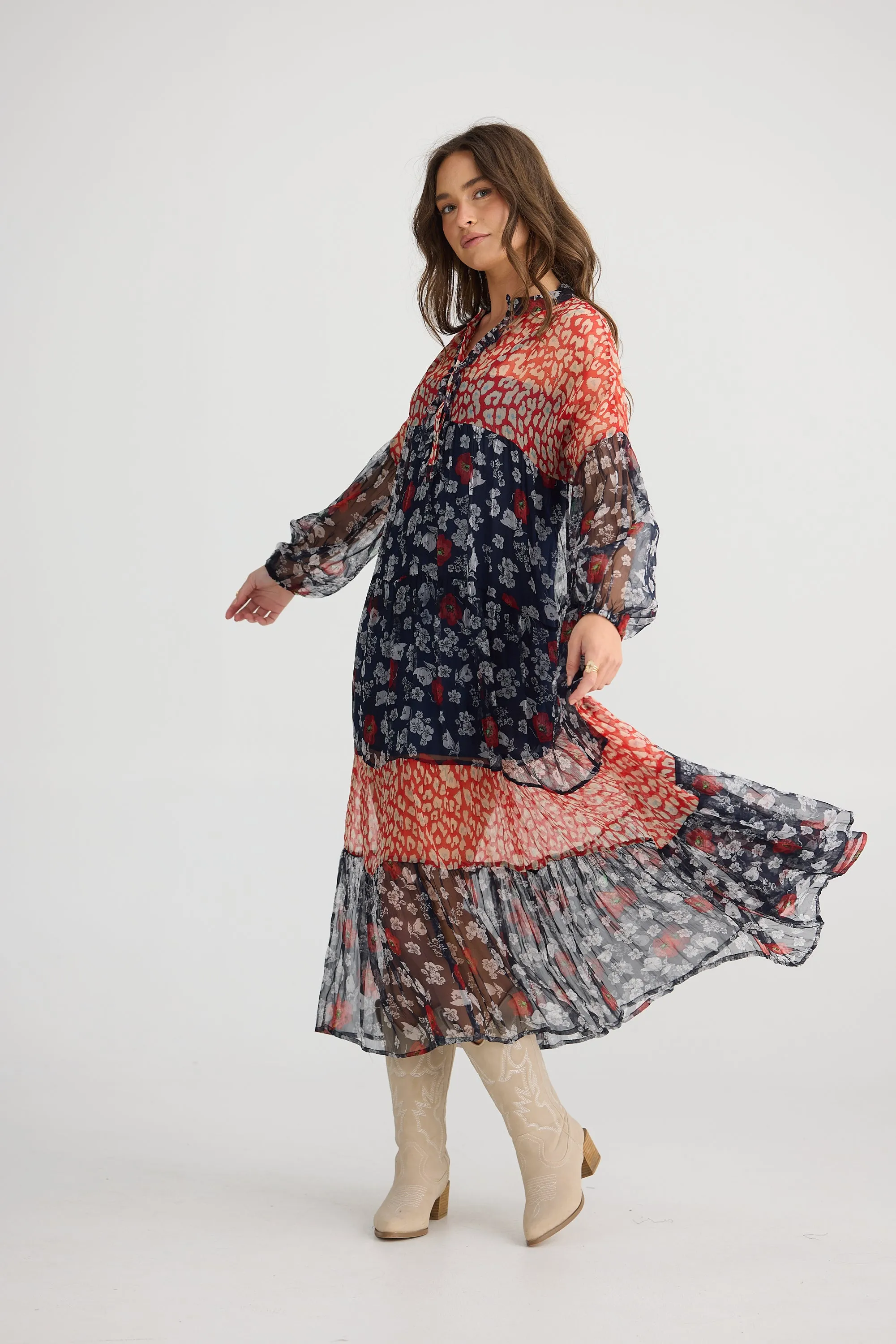 Talisman - TA25124-2 Carnation Dress