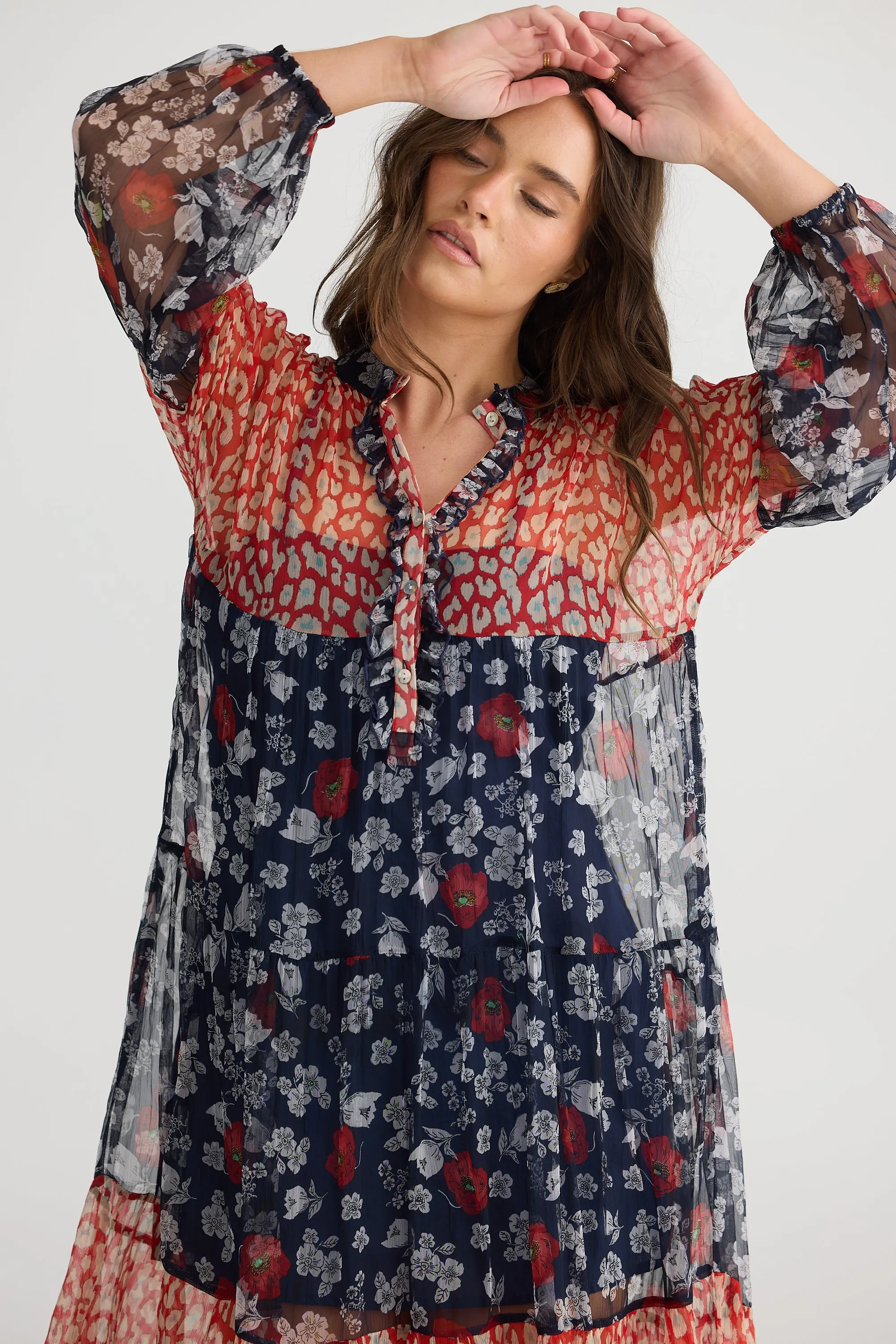 Talisman - TA25124-2 Carnation Dress