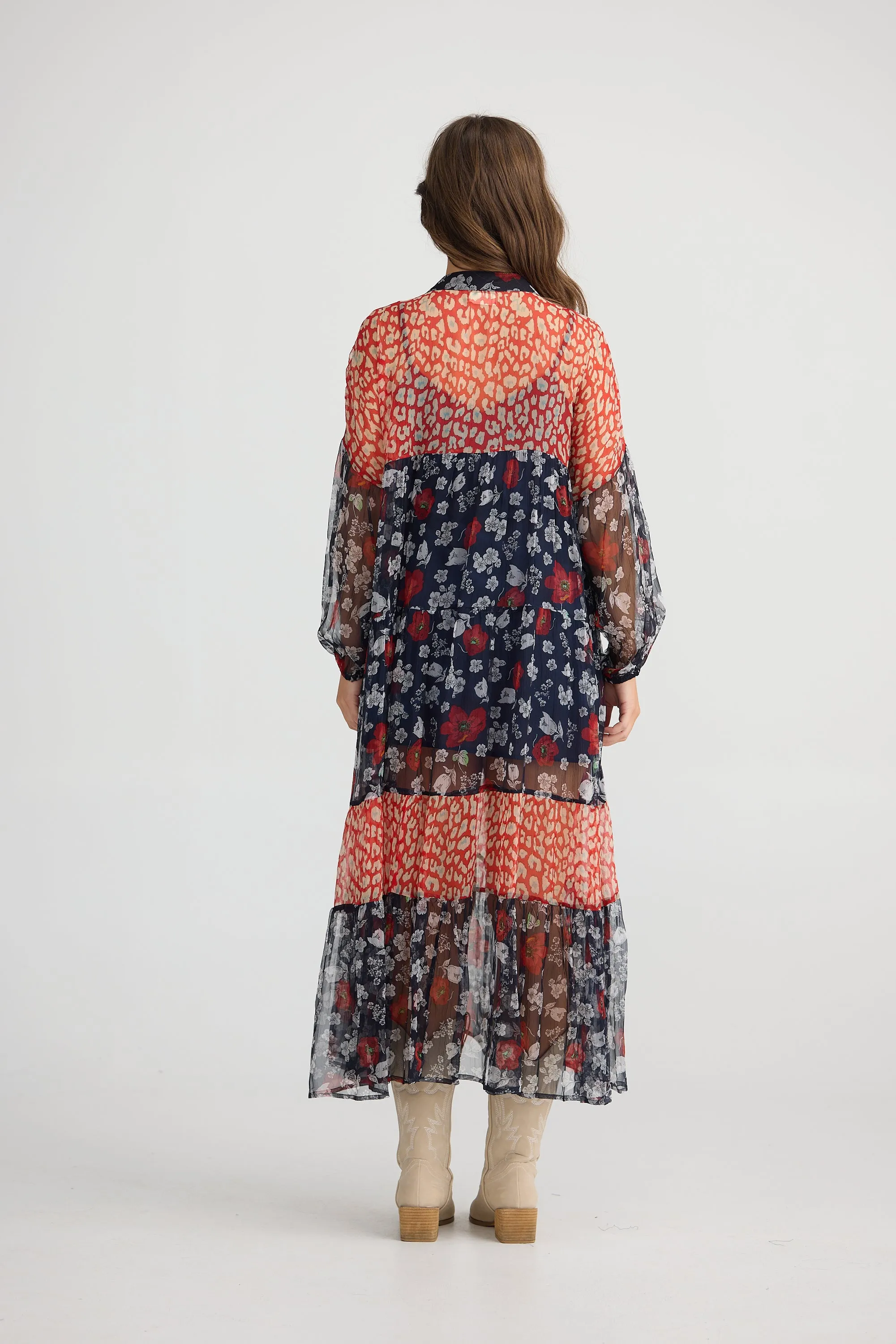 Talisman - TA25124-2 Carnation Dress