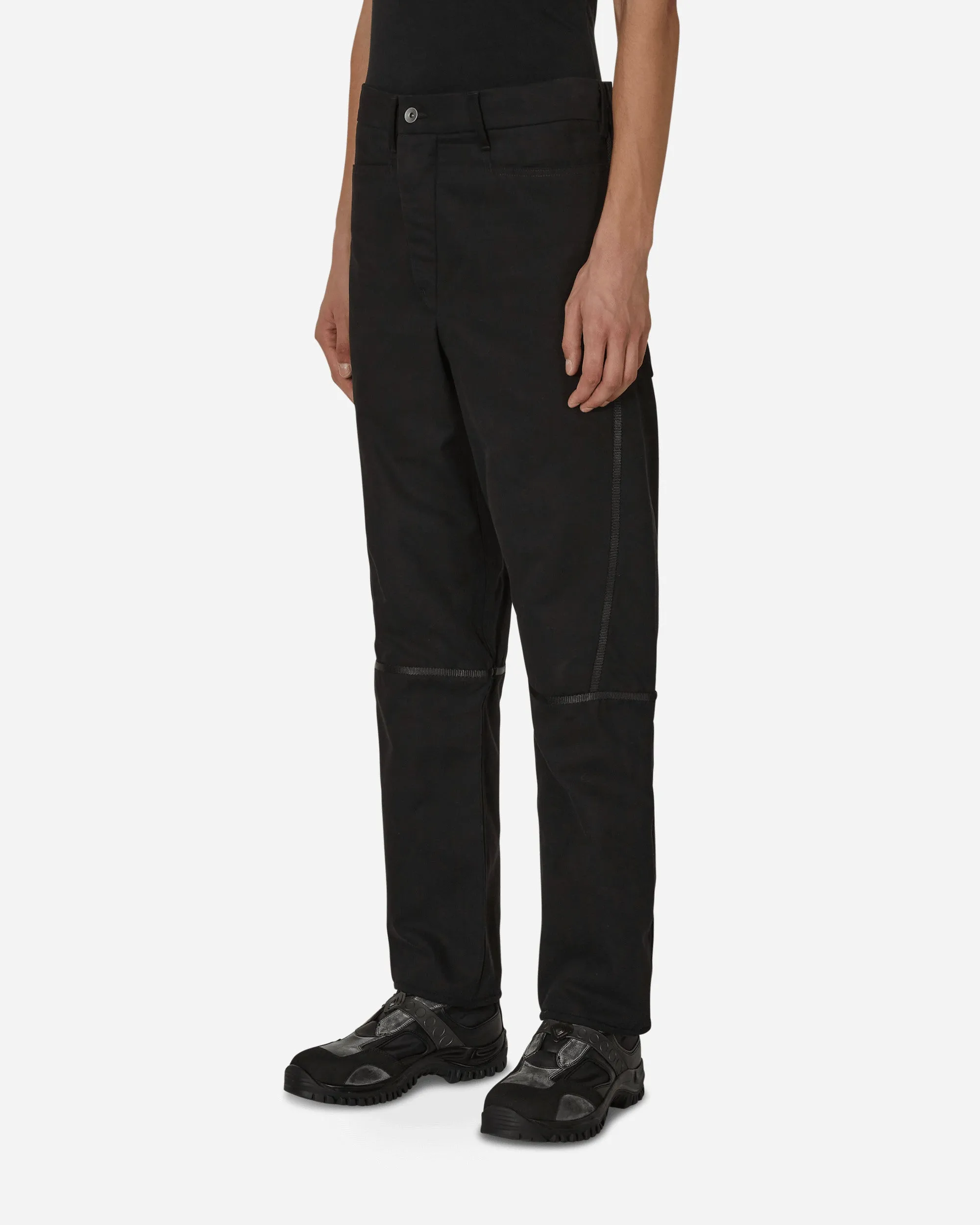 Taped Trousers Black