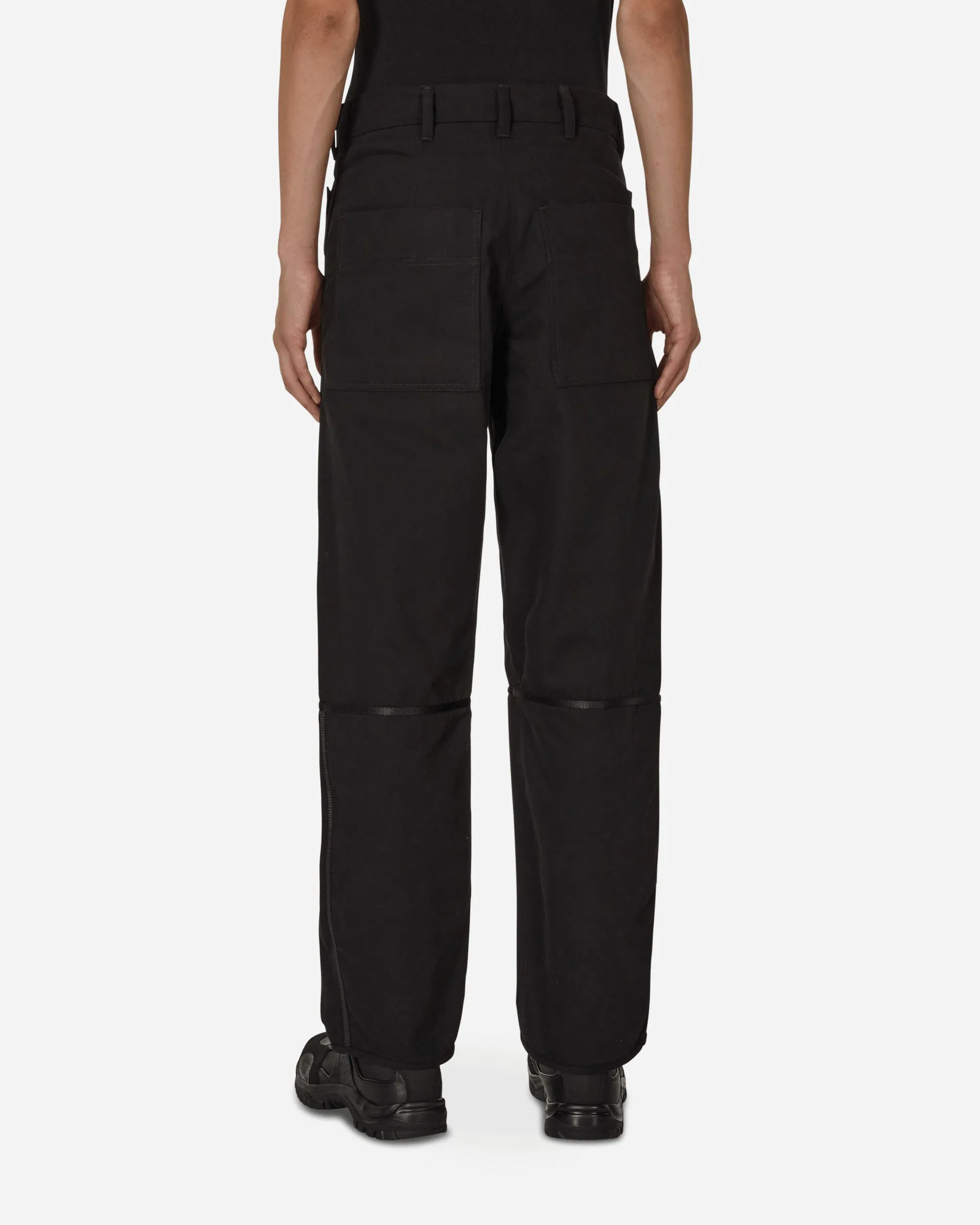 Taped Trousers Black