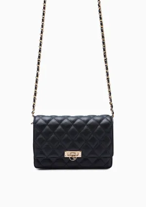 Tecca Quited Crossbody Bag Black crossbody bags up to 70% off