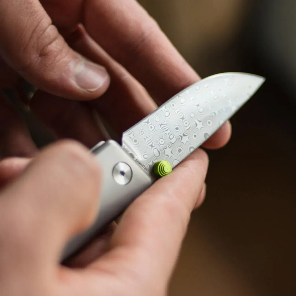 The Chapter 2 | Titanium   Damasteel