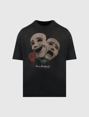 THEATRE MASKS OVERSIZED TEE men's T-shirts