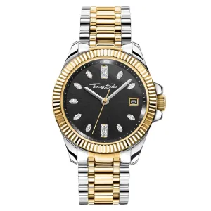Thomas Sabo Divine Stainless Steel Black Dial Womens Watch,quartz watch, quartz watches for men, quartz watches for women, best quartz watch, minimalist quartz watch, luxury quartz watch, waterproof quartz watch,analog quartz watch, digital quartz watch,af