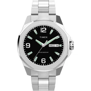 Timex Essex Ave Black Dial Watch TW2W92700 