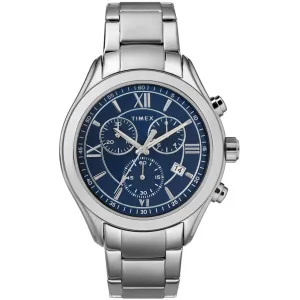 Timex Men's Watch - Intelligent Blue Dial Stainless Steel Bracelet | TW2R66200 