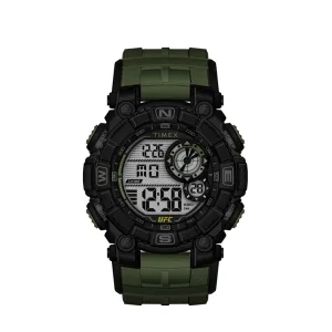 Timex Ufc Redemption Digital 53mm Resin Band Watch TW5M53900 