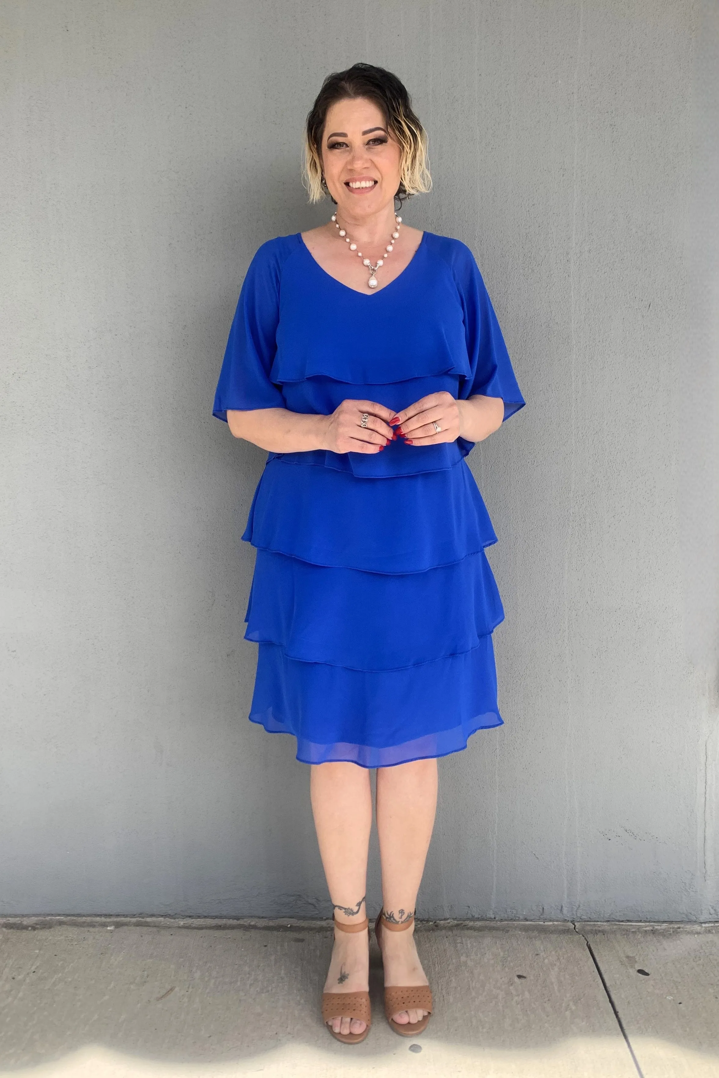 Tinta and Bariloche - SAN Sanlucar Frill Dress