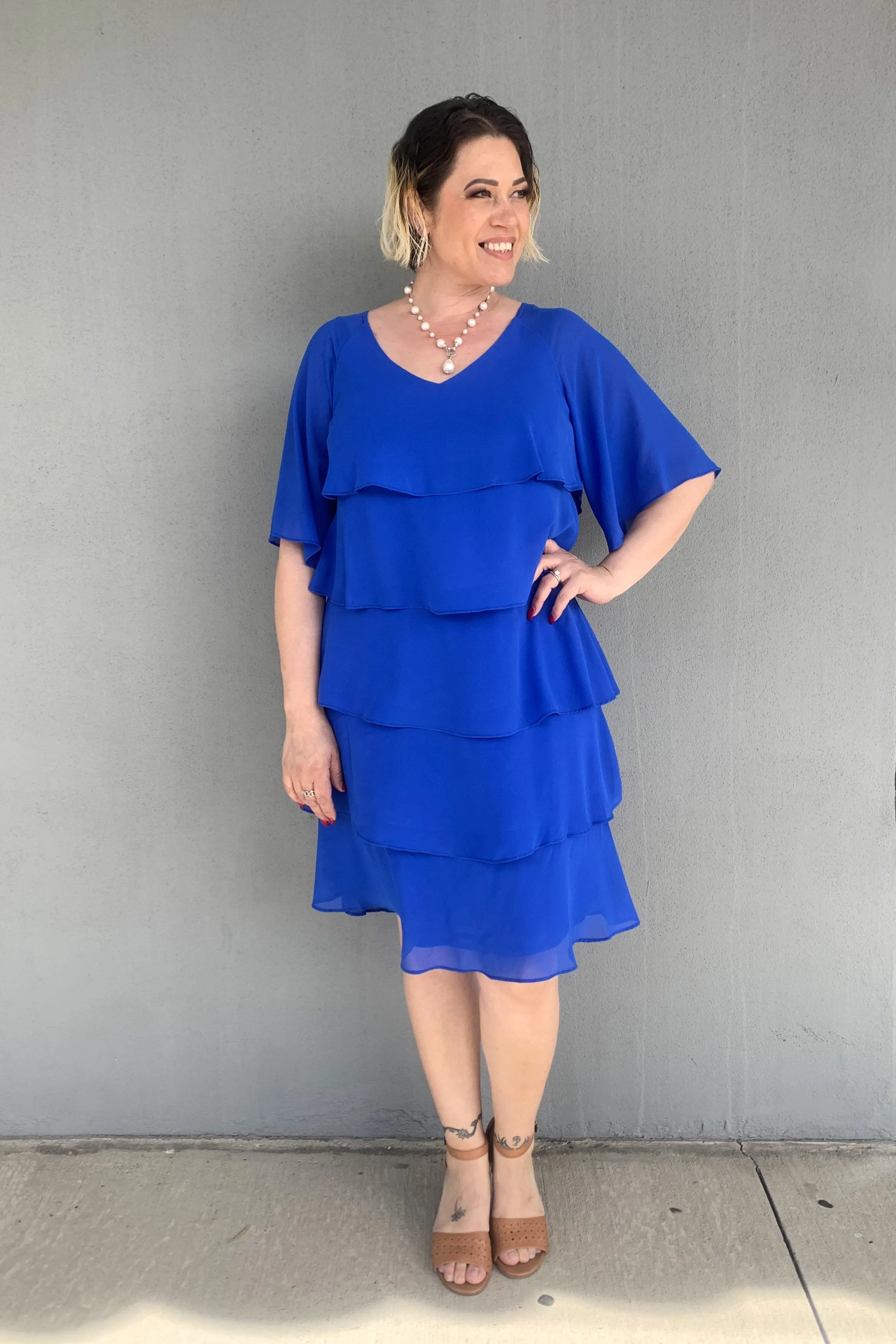 Tinta and Bariloche - SAN Sanlucar Frill Dress