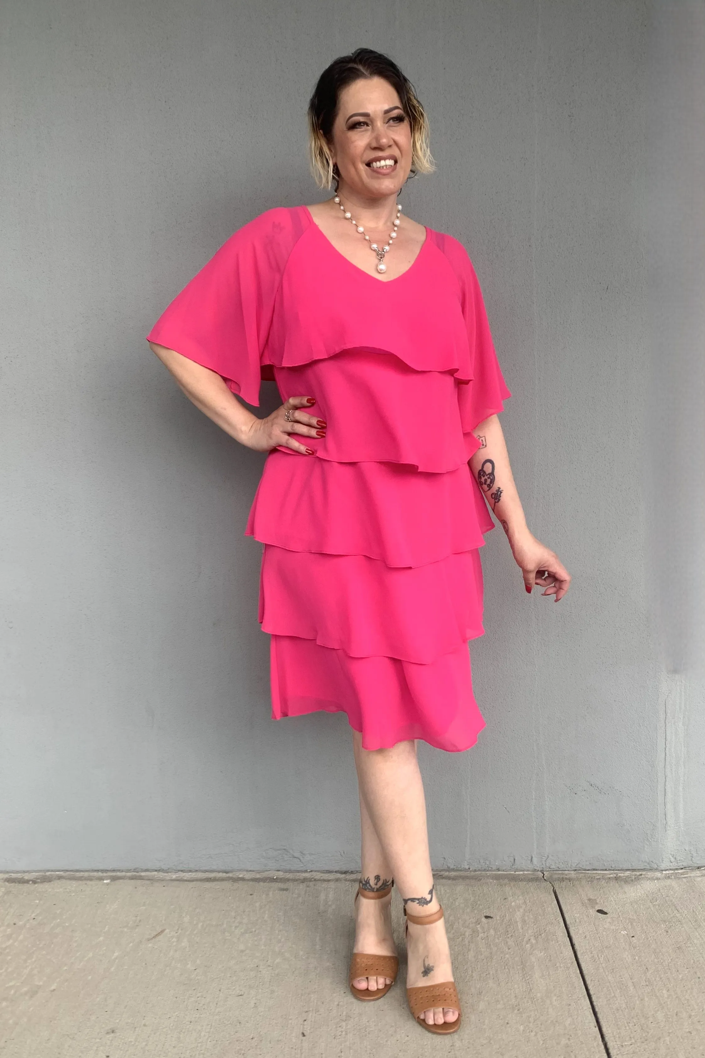 Tinta and Bariloche - SAN Sanlucar Frill Dress