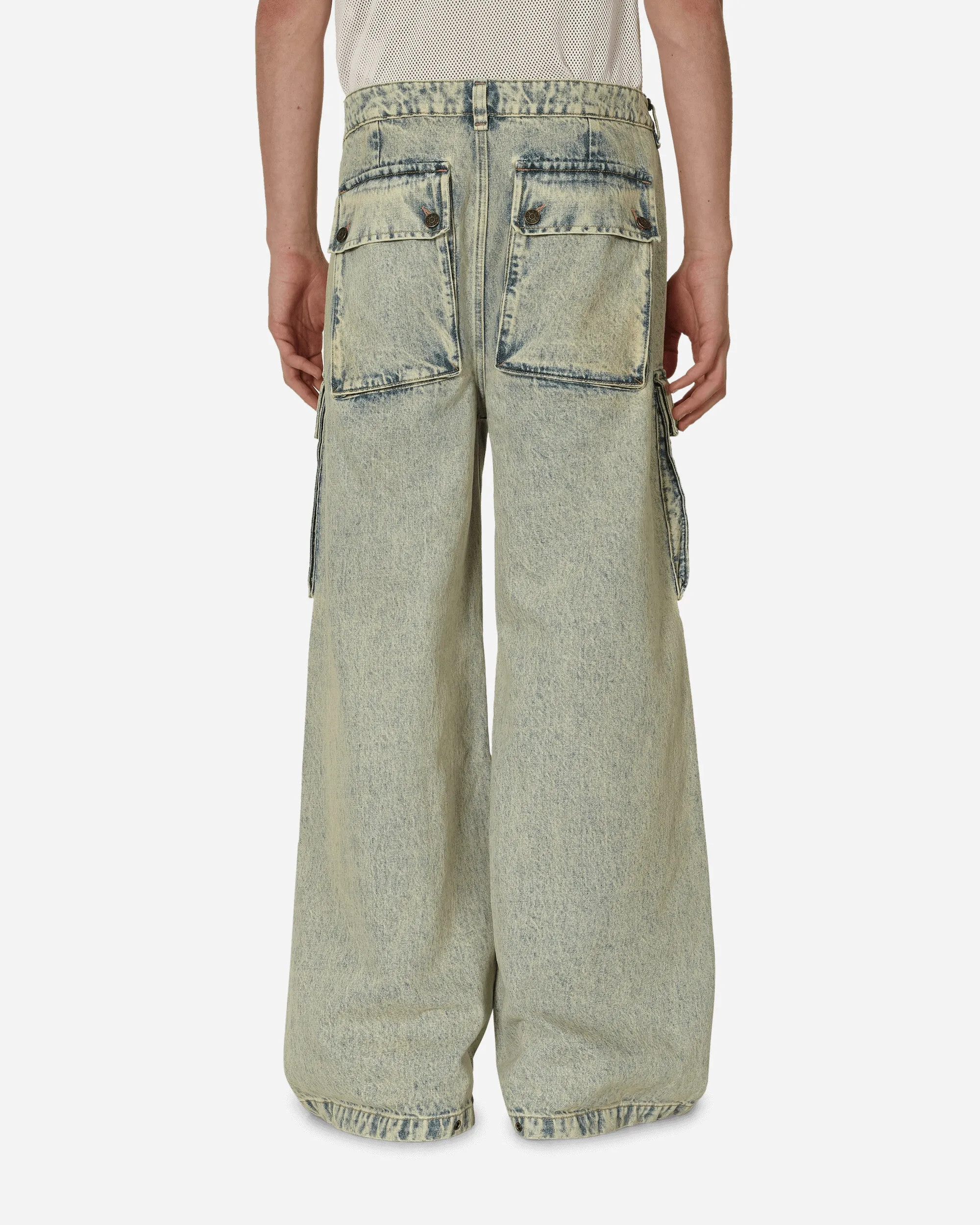 Tinted Combat Pants Light Wash