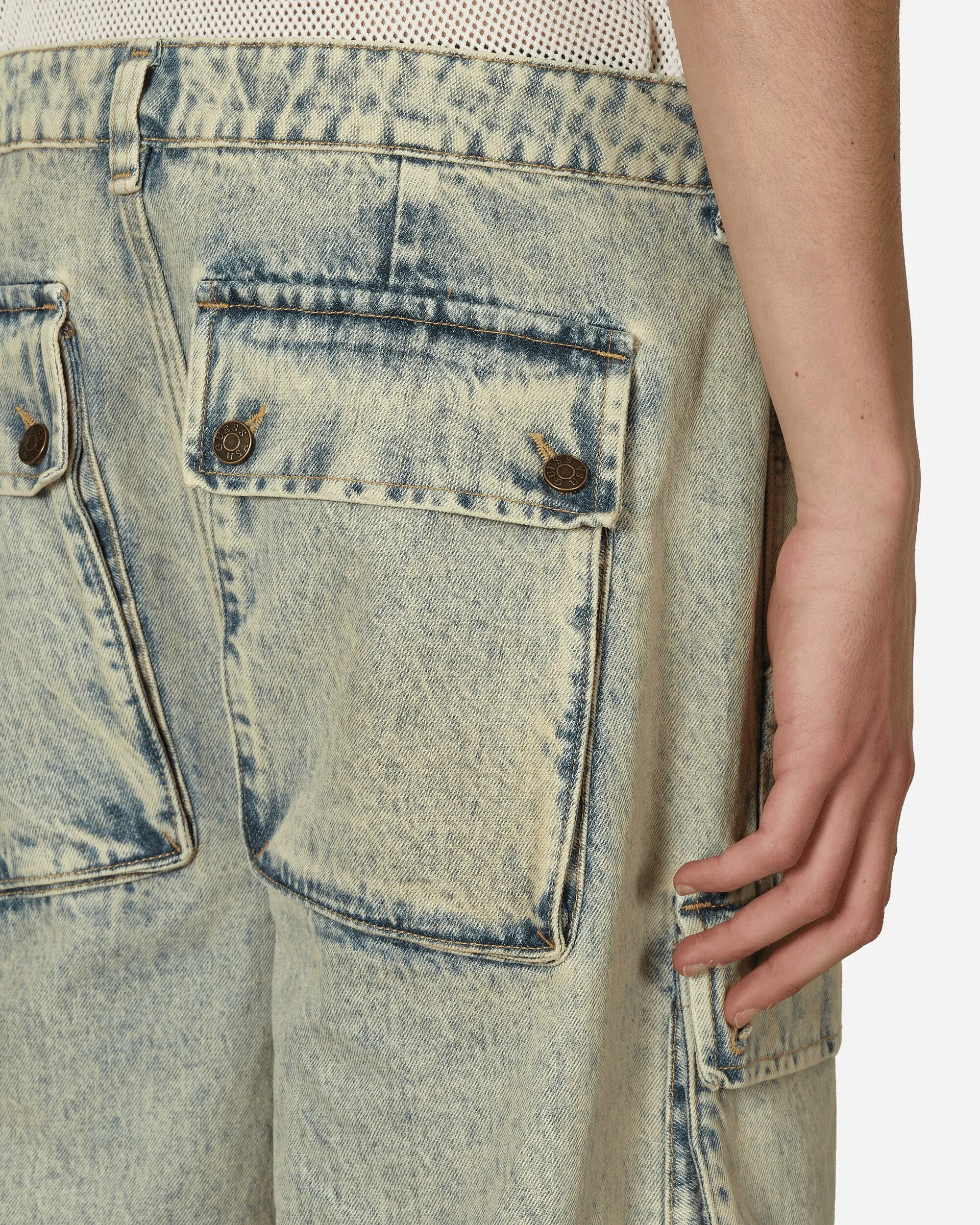 Tinted Combat Pants Light Wash