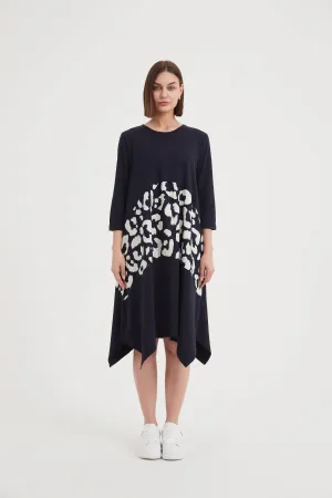 Clothings Tirelli - 24D3341 Deep Panel Combi Dress Dresses women dresses dress stores