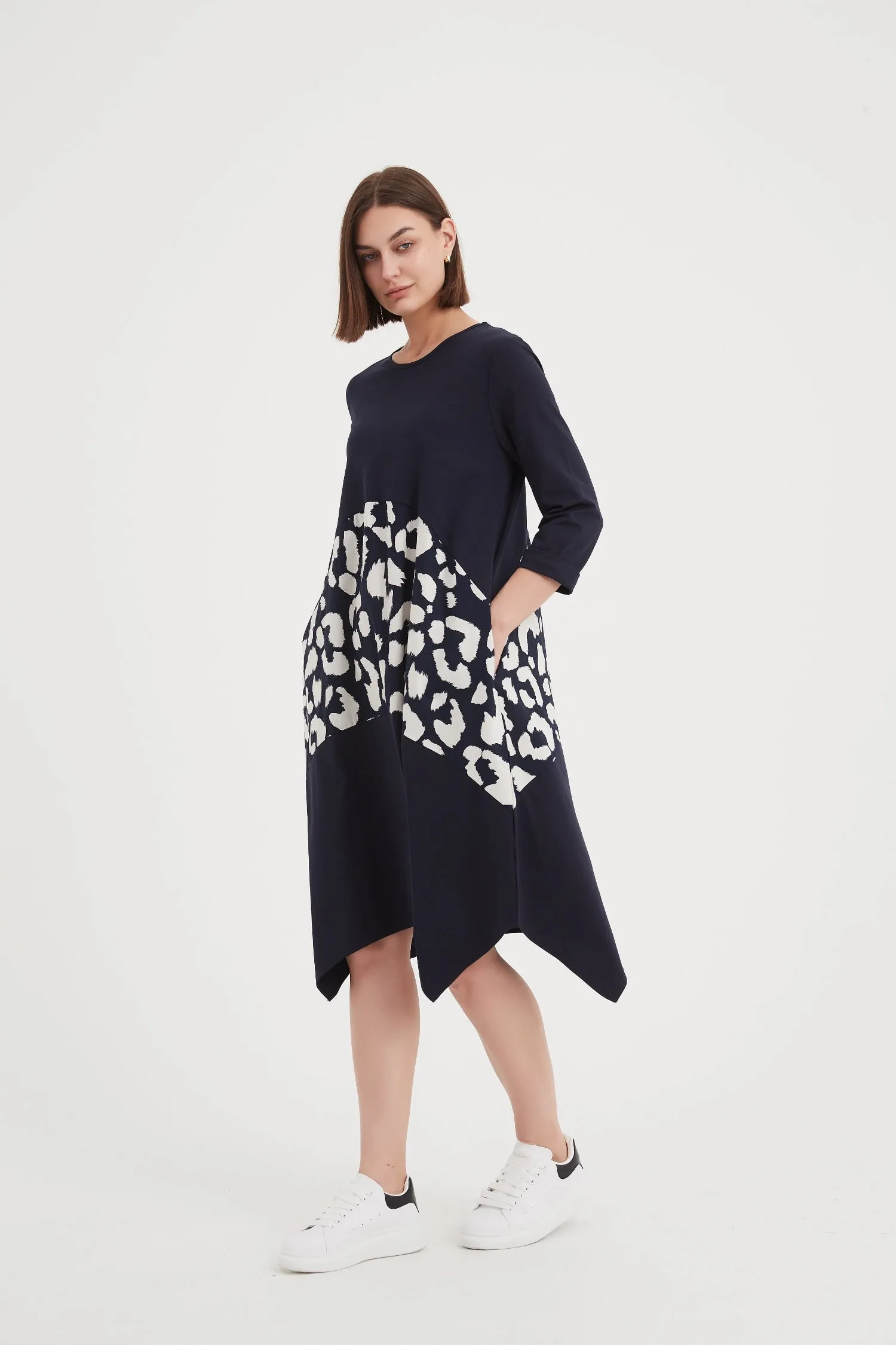 Tirelli - 24D3341 Deep Panel Combi Dress