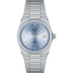 Tissot Men's Watch - PRX Quartz Sky Blue Dial Silver Bracelet | T1372101135100 Luxury Quartz Watch Quartz Watch Sale