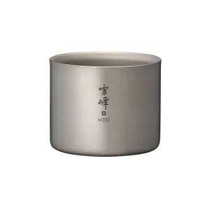 Titanium Double Wall Stacking Mug | M Series camp tool kit sale lightweight camp multi tool compact camp repair kit