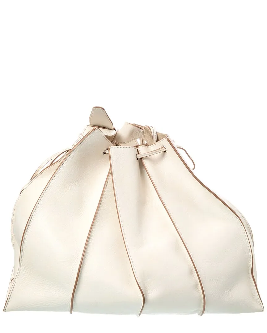 TOD??s Logo Grande Leather Bucket Bag