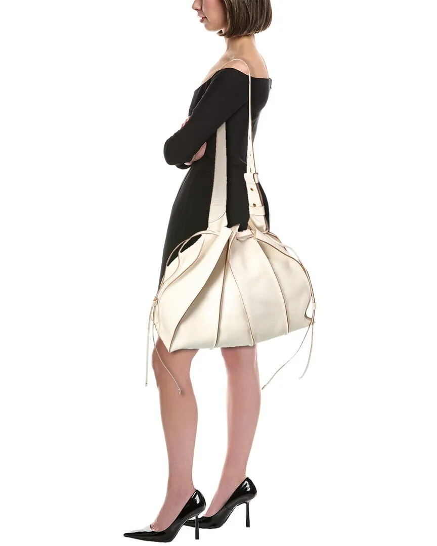 TOD??s Logo Grande Leather Bucket Bag