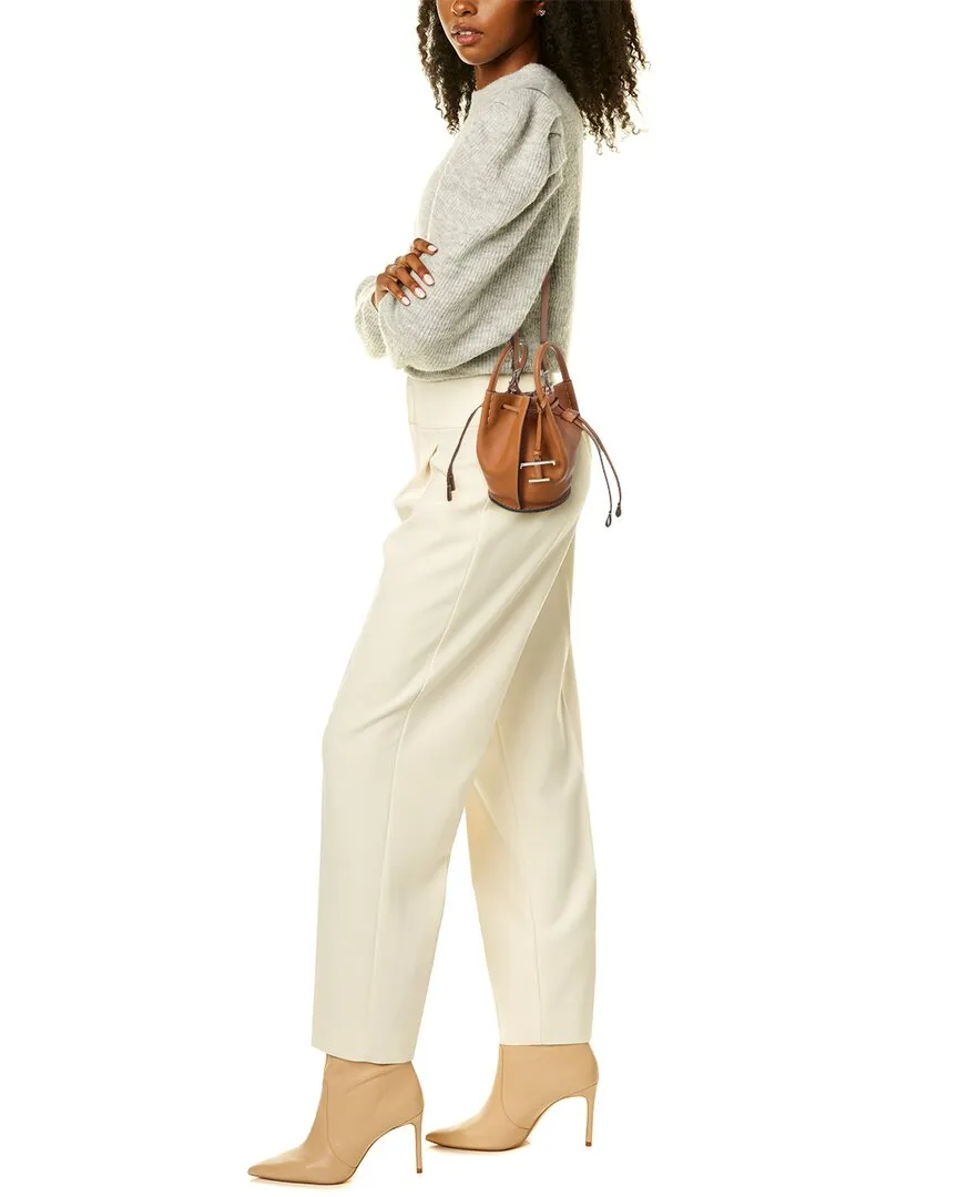 TOD??s Logo Mini Leather Bucket Bag
