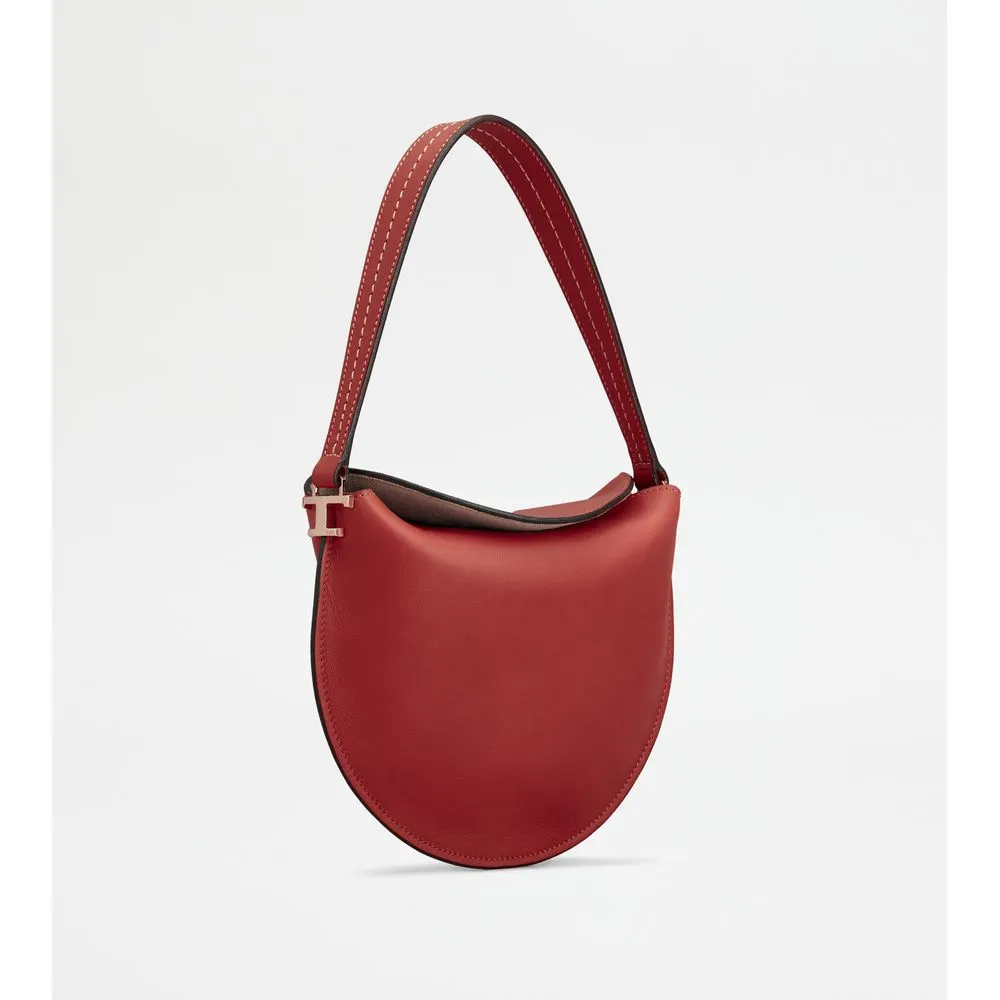 Tod's T Case Hobo Bag in Leather Micro