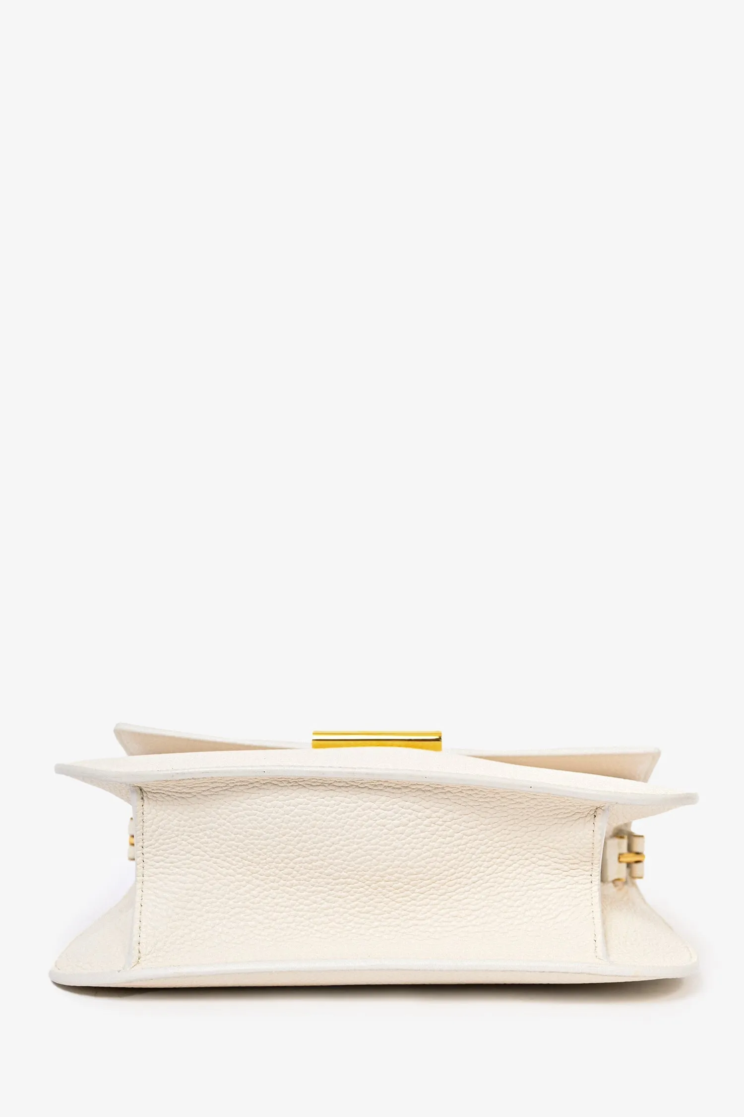 Tom Ford White Leather Large Crossbody Bag