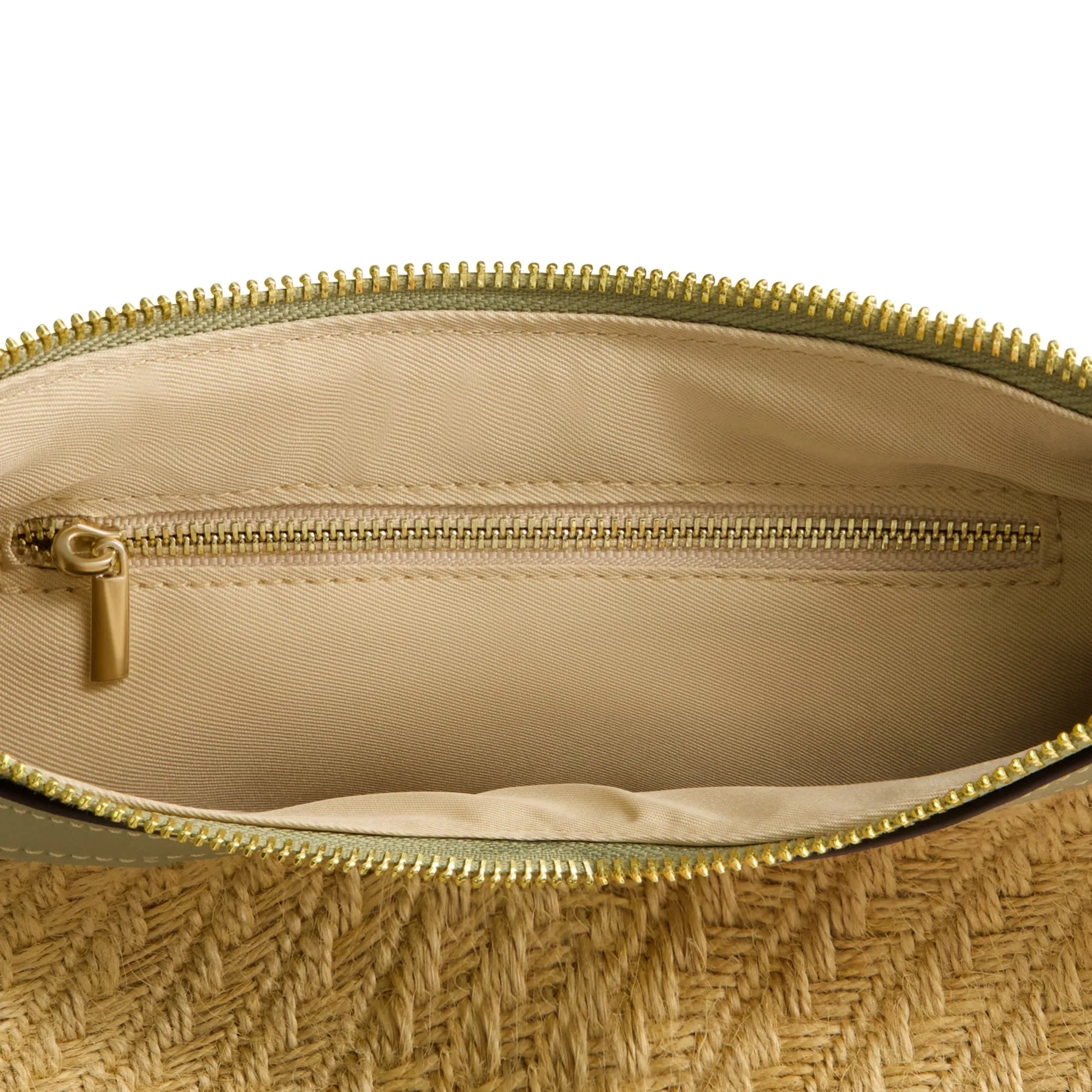 Tommy Bahama Raffia Crescent Hobo Bag