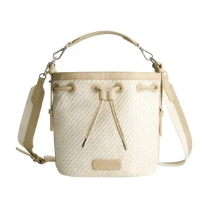 Tommy Bahama Soft Woven Drawstring Bucket Bag stylish bucket bags