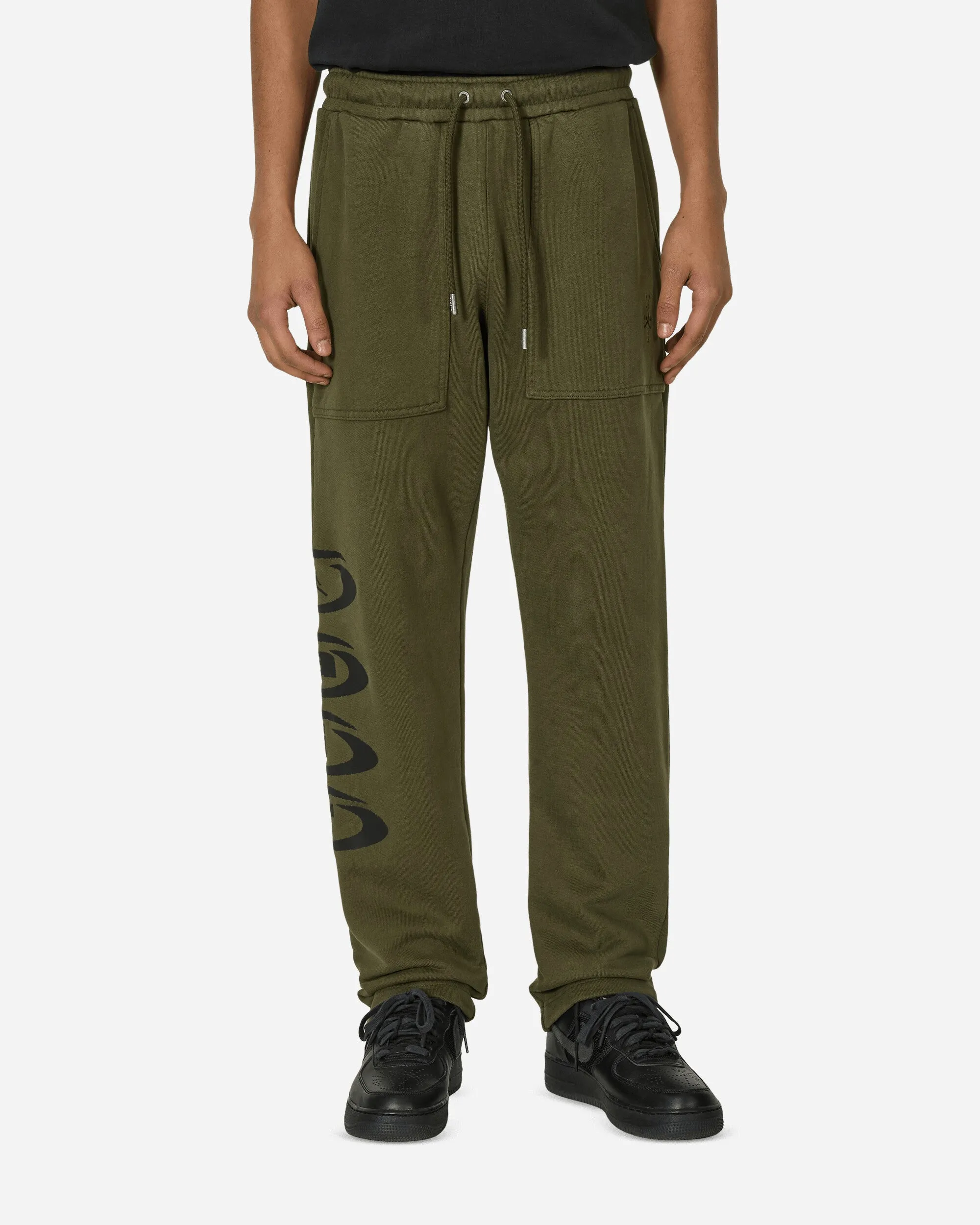 Travis Scott Fleece Trousers Khaki Men's sweatshirt