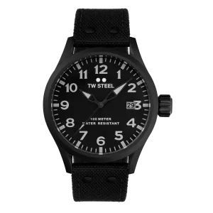 TW Steel Volante 45MM Black Dial Mens Watch VS103 