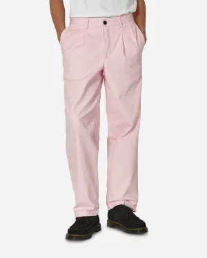 Twill Double-Pleat Pants Pink Men's sweatshirt
