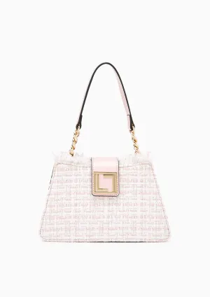 Twilla Tweed Plain Crossbody Bag Pink crossbody bags up to 70% off