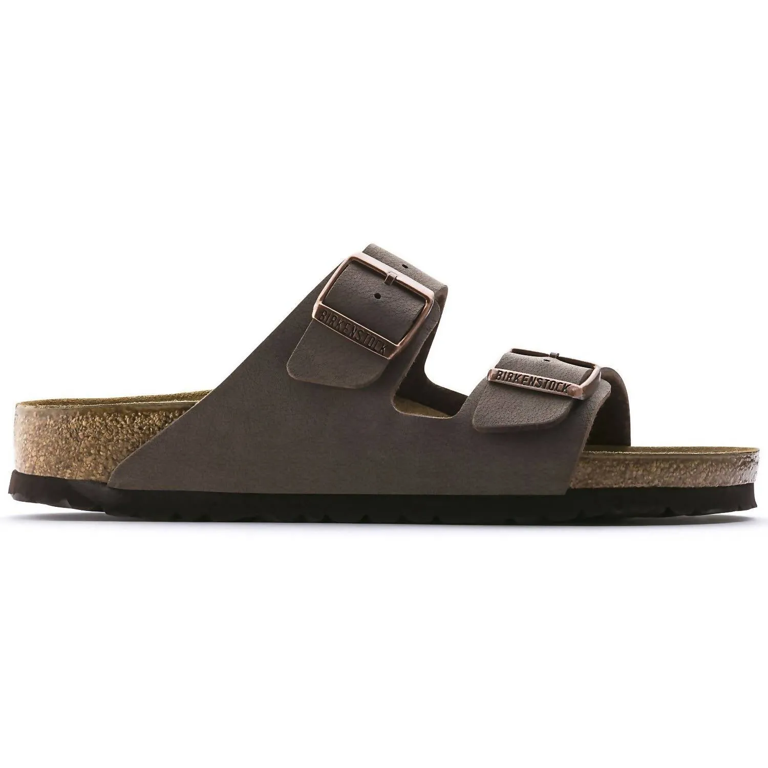 Sandale unisexe Arizona Birkibuc en couleur moka