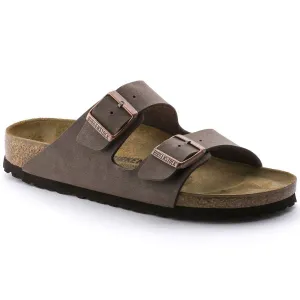 Sandale unisexe Arizona Birkibuc en couleur moka
