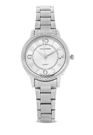 Valentino 20122200-SILVER DIAL Silver Stainless Strap Watch Affordable casual watches Sporty casual watches Affordable luxury casual watches